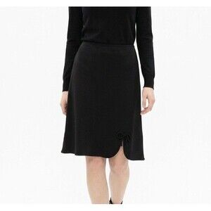 Women’s Club Monaco Black Skirt Size SP Liquid Knit